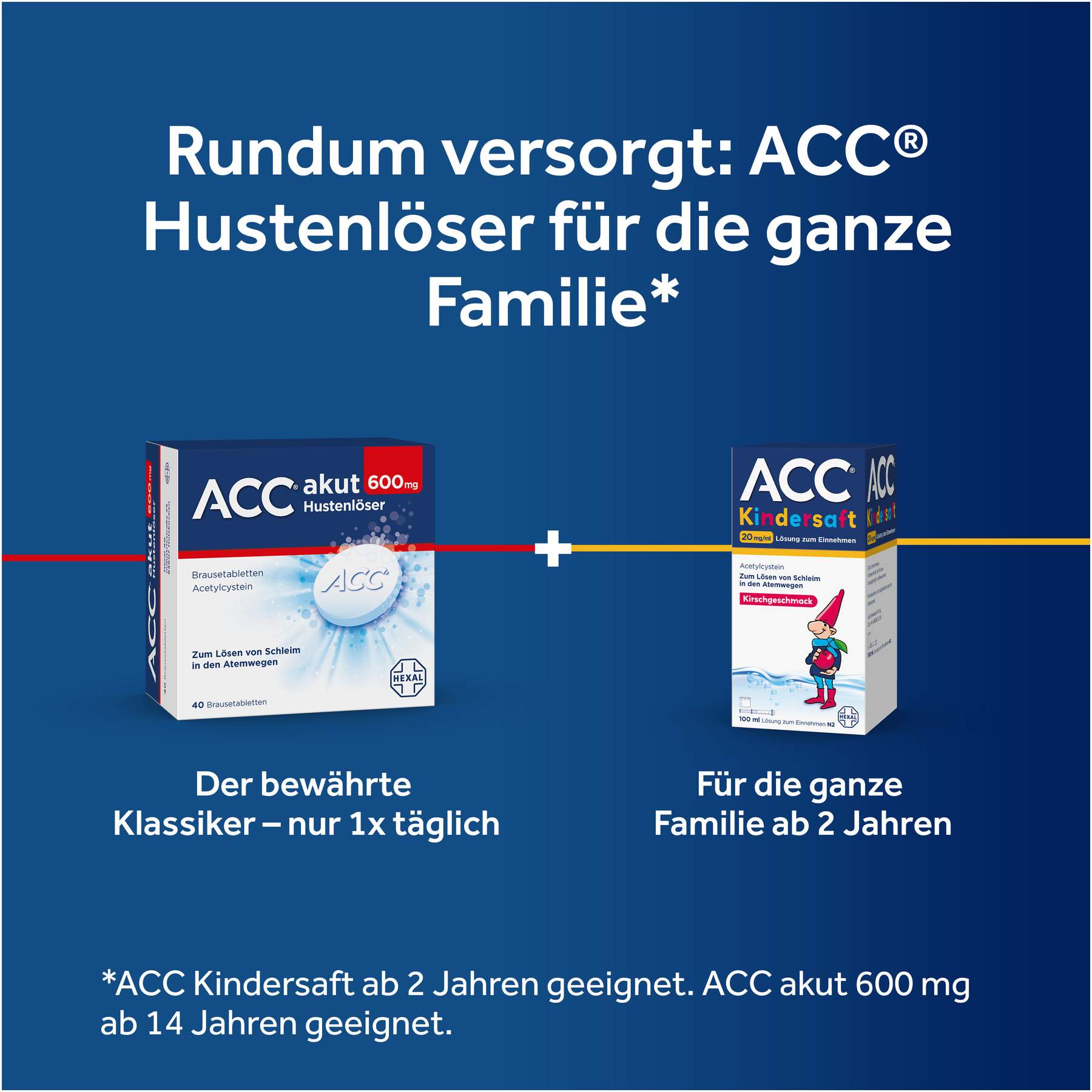 ACC akut 600 mg Hustenlöser 40 Brausetabletten