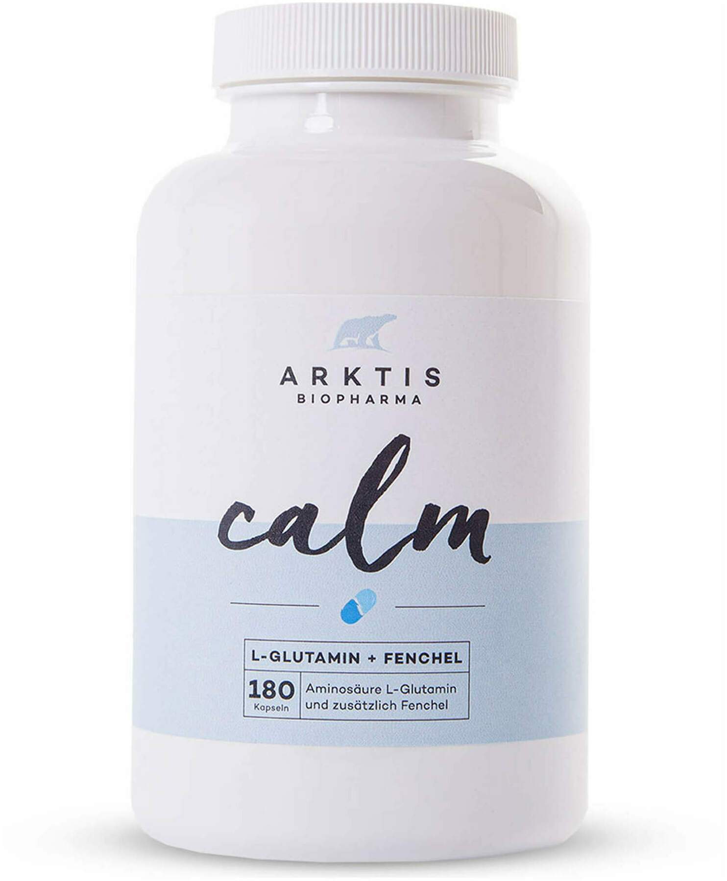 Arktis L-Glutamin & Fenchel Calm 60 Kapseln