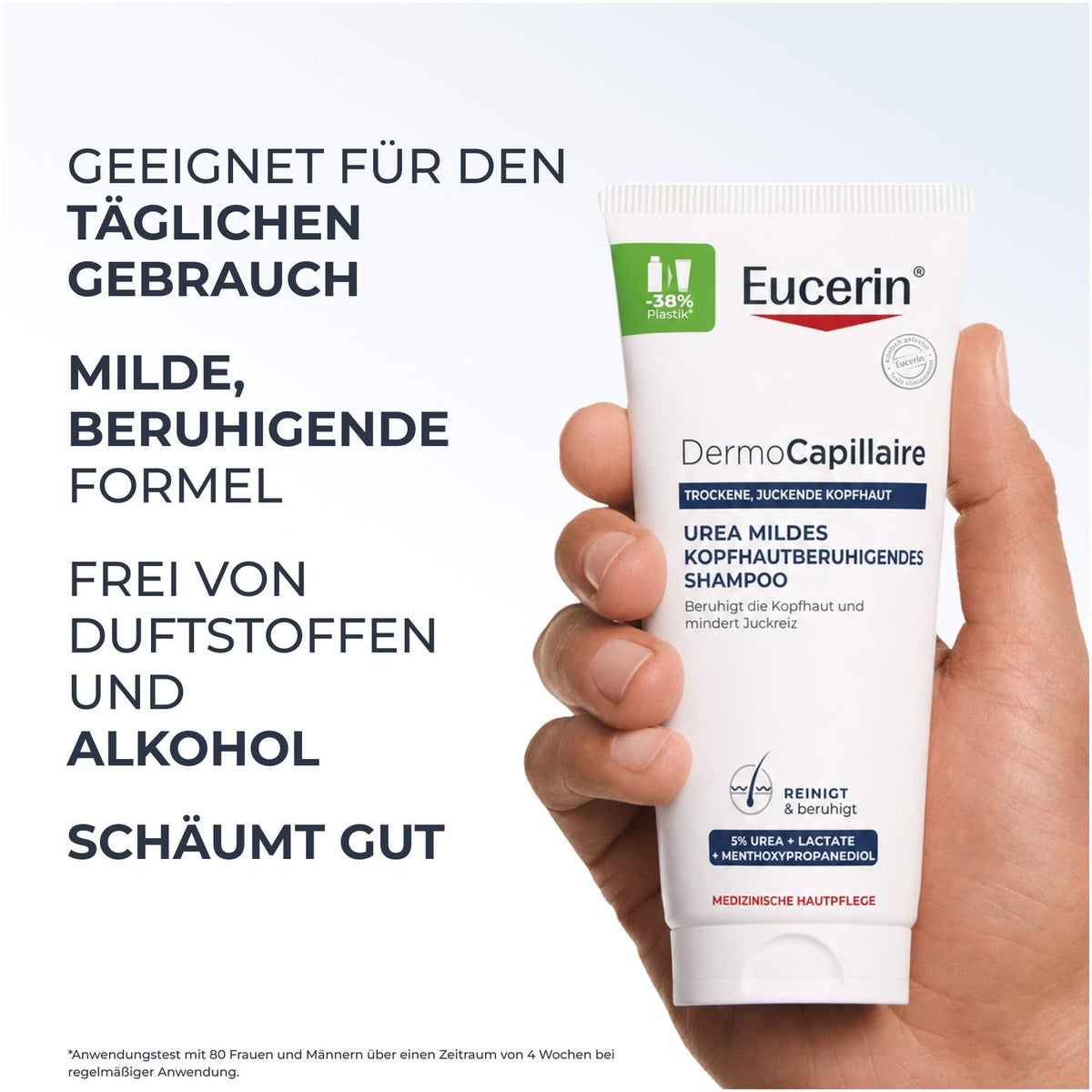 Eucerin DermoCapillaire Urea 200 ml kopfhaut beruhigendes Shampoo