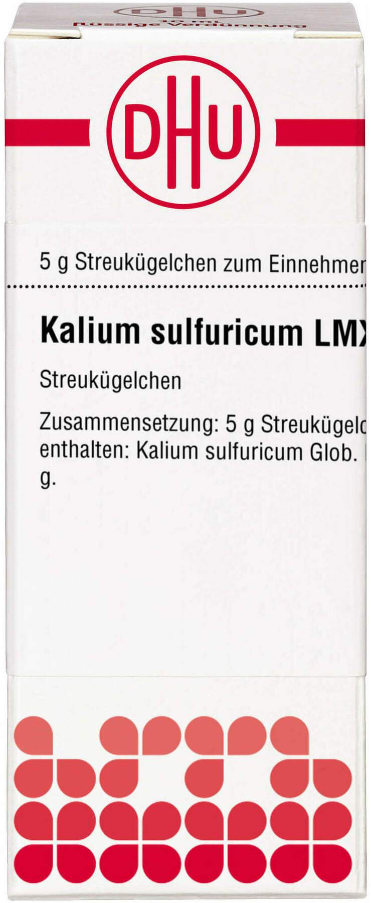 Dhu Kalium Sulfuricum Lmxii Globuli 5 G