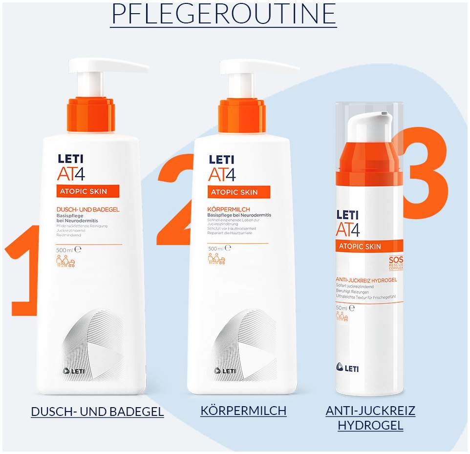 LETI AT4 Dusch- und Badegel 500 ml