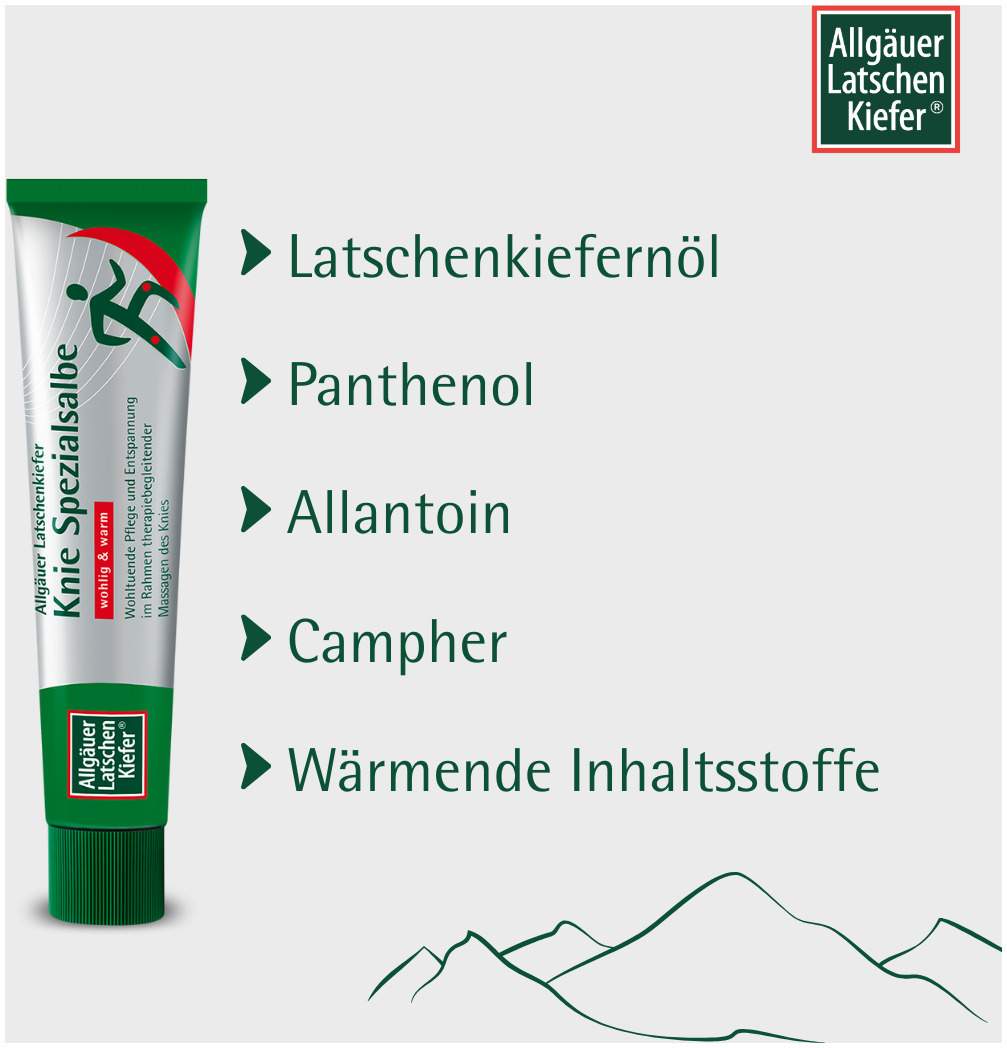 Allgäuer Latschenkiefer Knie Spezialsalbe 50 ml