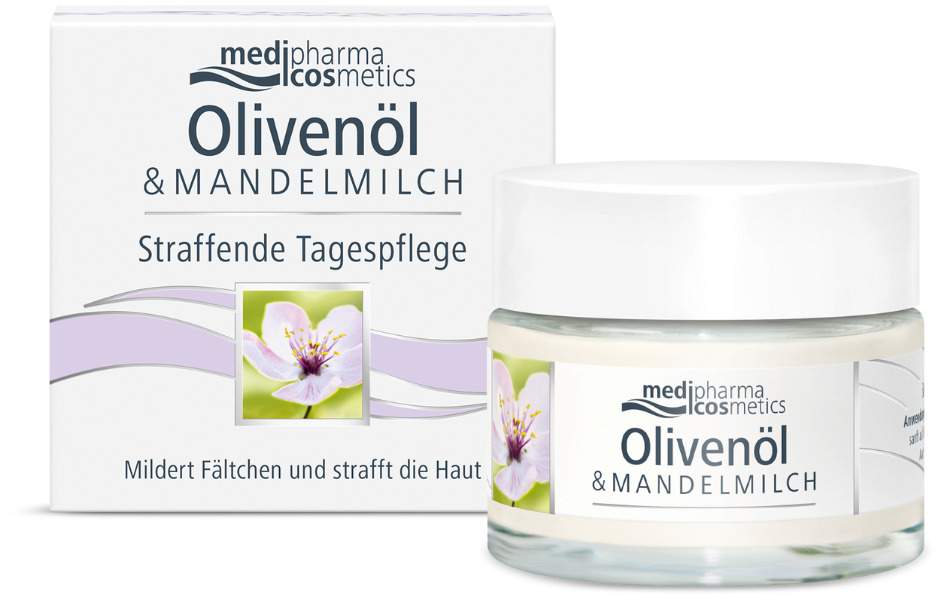 medipharma cosmetics Olivenöl & Mandelmilch Straffende Tagespflege 50 ml