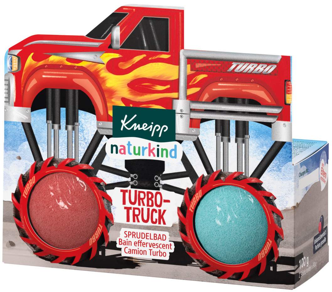 Kneipp Naturkind Sprudelbad Turbo Truck 1 Stück
