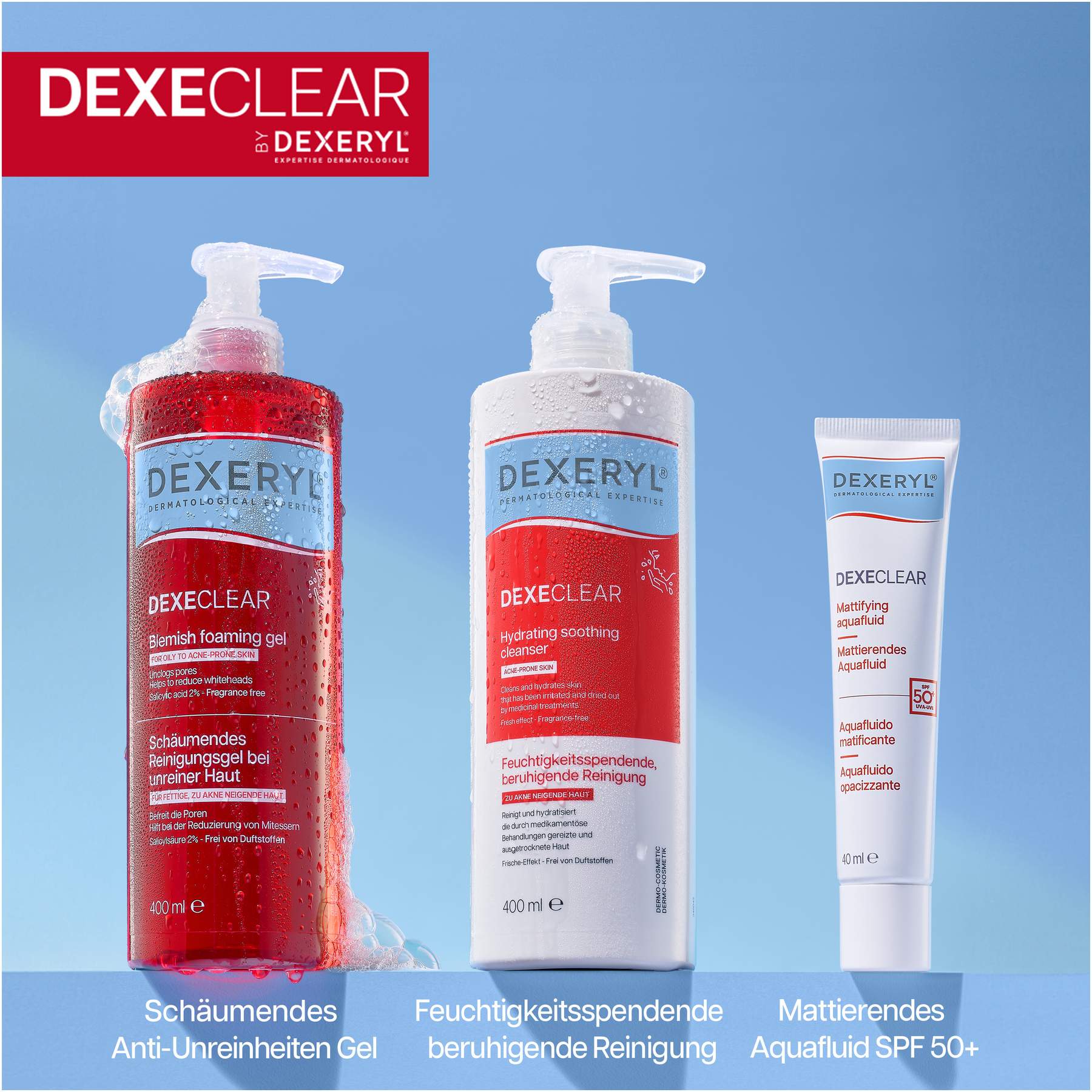 Dexeryl Dexeclear mattierendes Aquafluid 40 ml