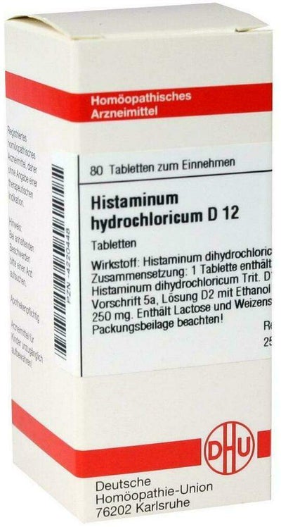Dhu Histaminum Hydrochloricum D12 80 Tabletten