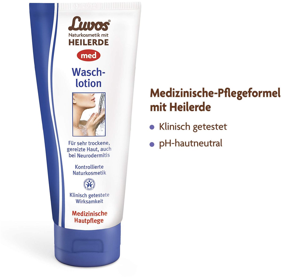 Luvos Naturkosmetik Med Wasch- und Duschlotion 200 ml Duschgel