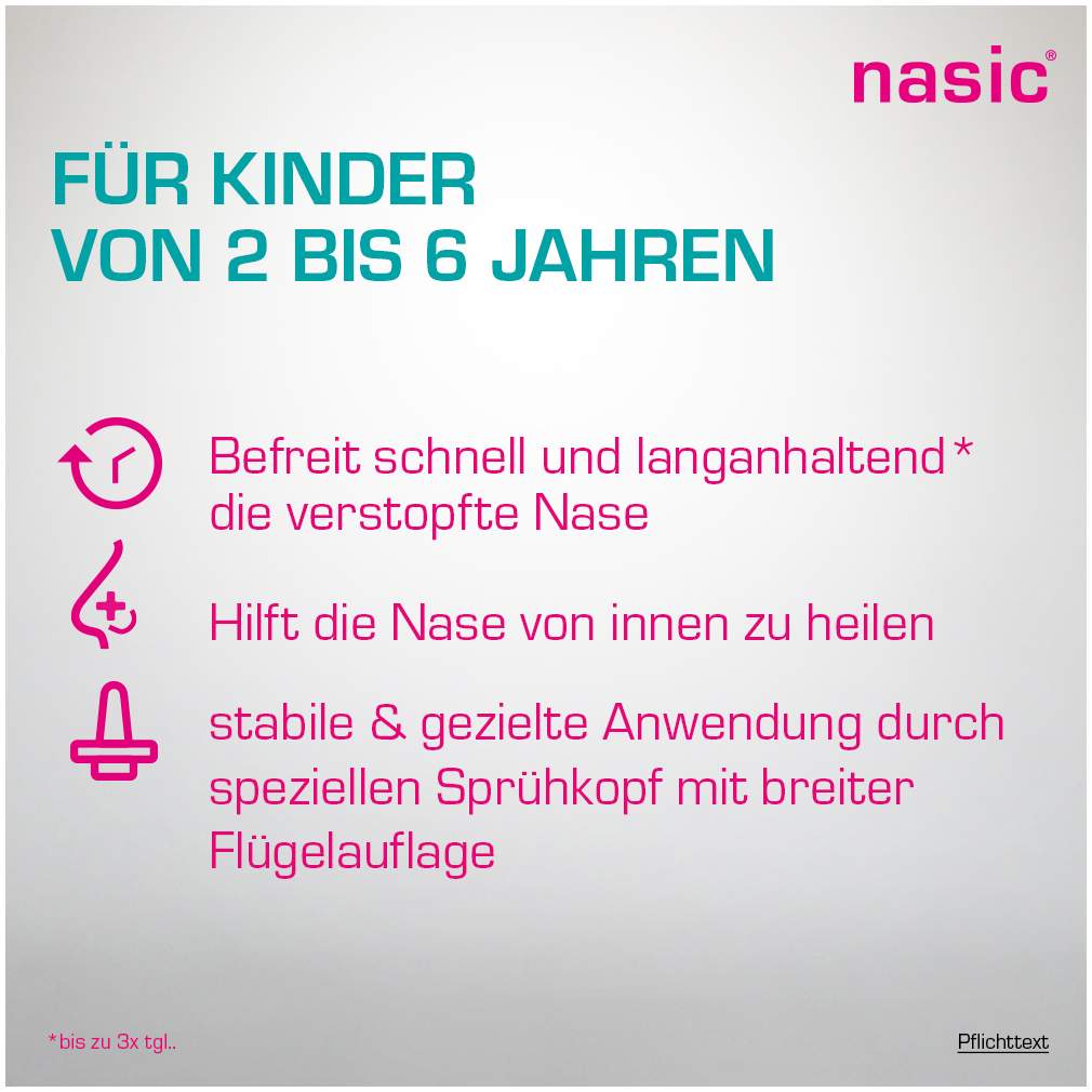 Nasic für Kinder Nasenspray 10 ml