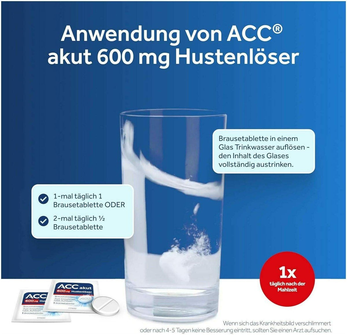 ACC akut 600 mg 40 Brausetabletten + ACC Kindersaft 100 ml