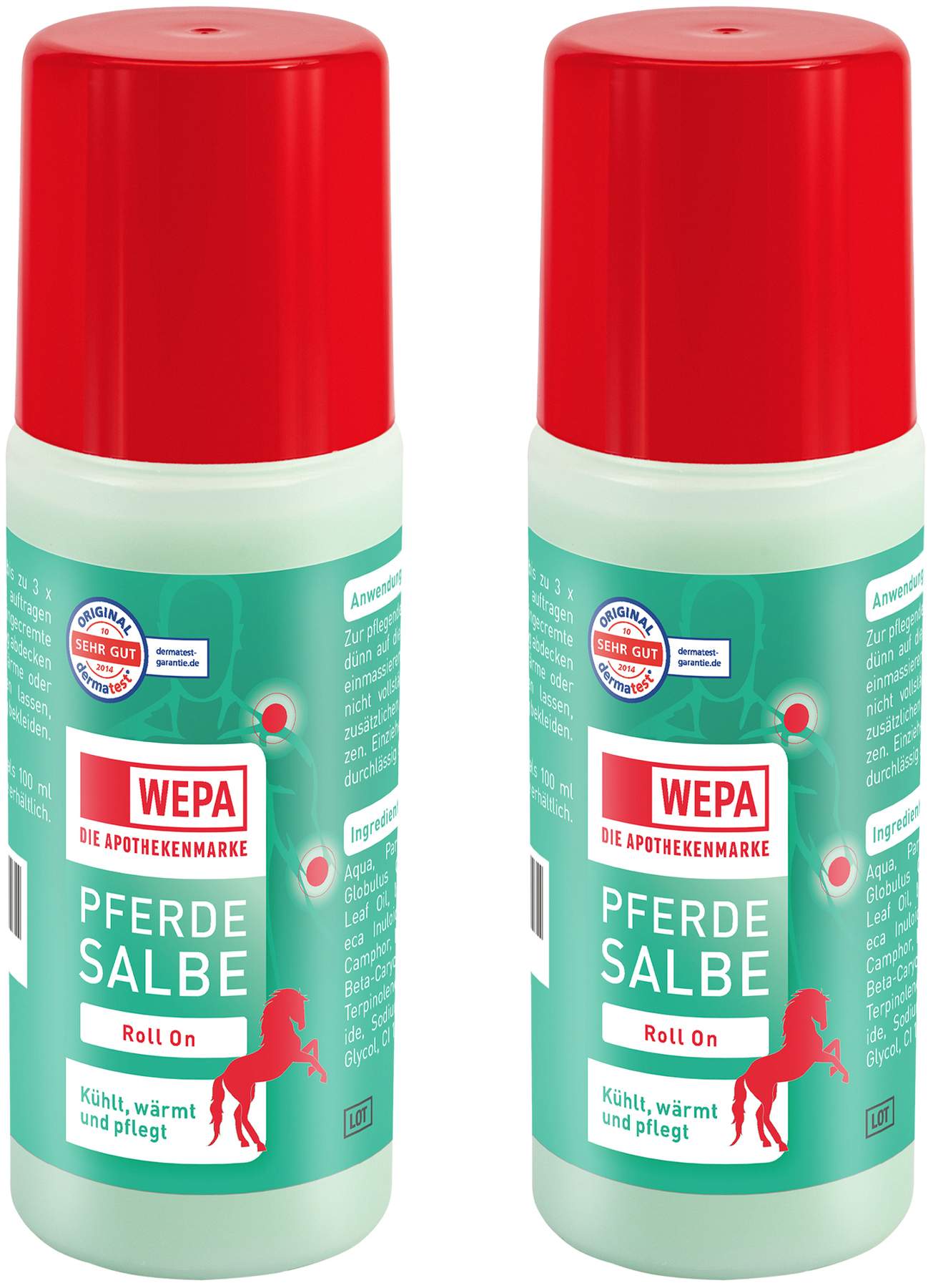 WEPA Pferdesalbe Roll-on 2 x 75 ml