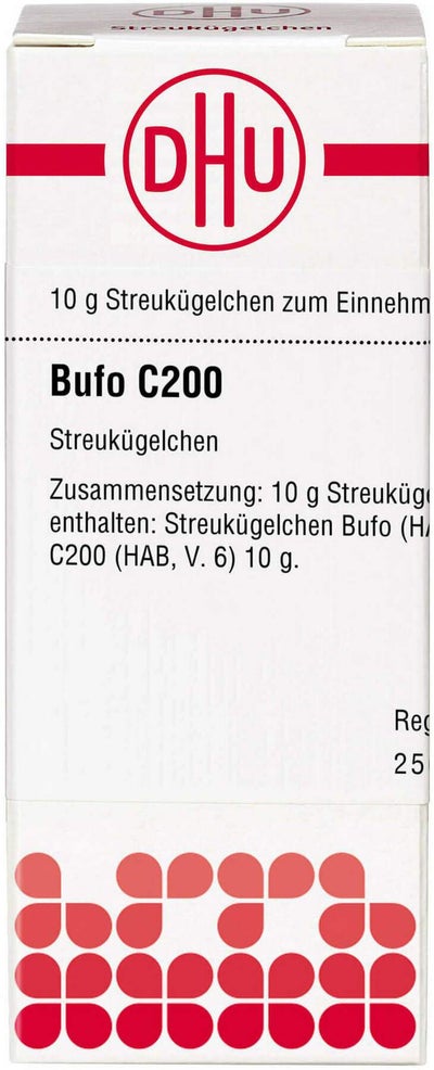 Dhu Bufo C200 Globuli 10 G