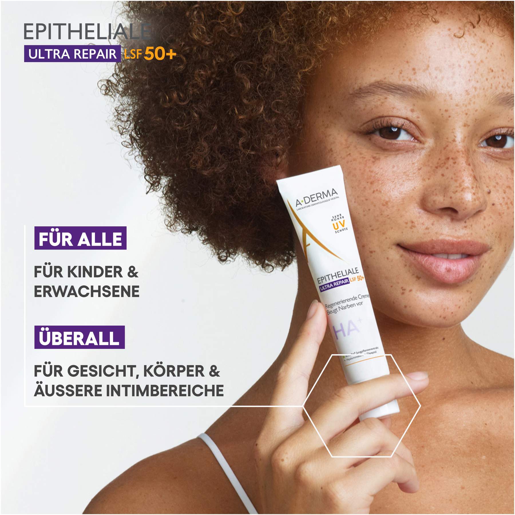 A-Derma Epitheliale Ultra Repair Creme Lsf50+ 40 ml