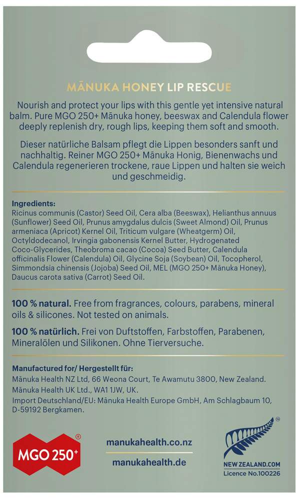 Manuka Health Lippenbalsam 4,5 G