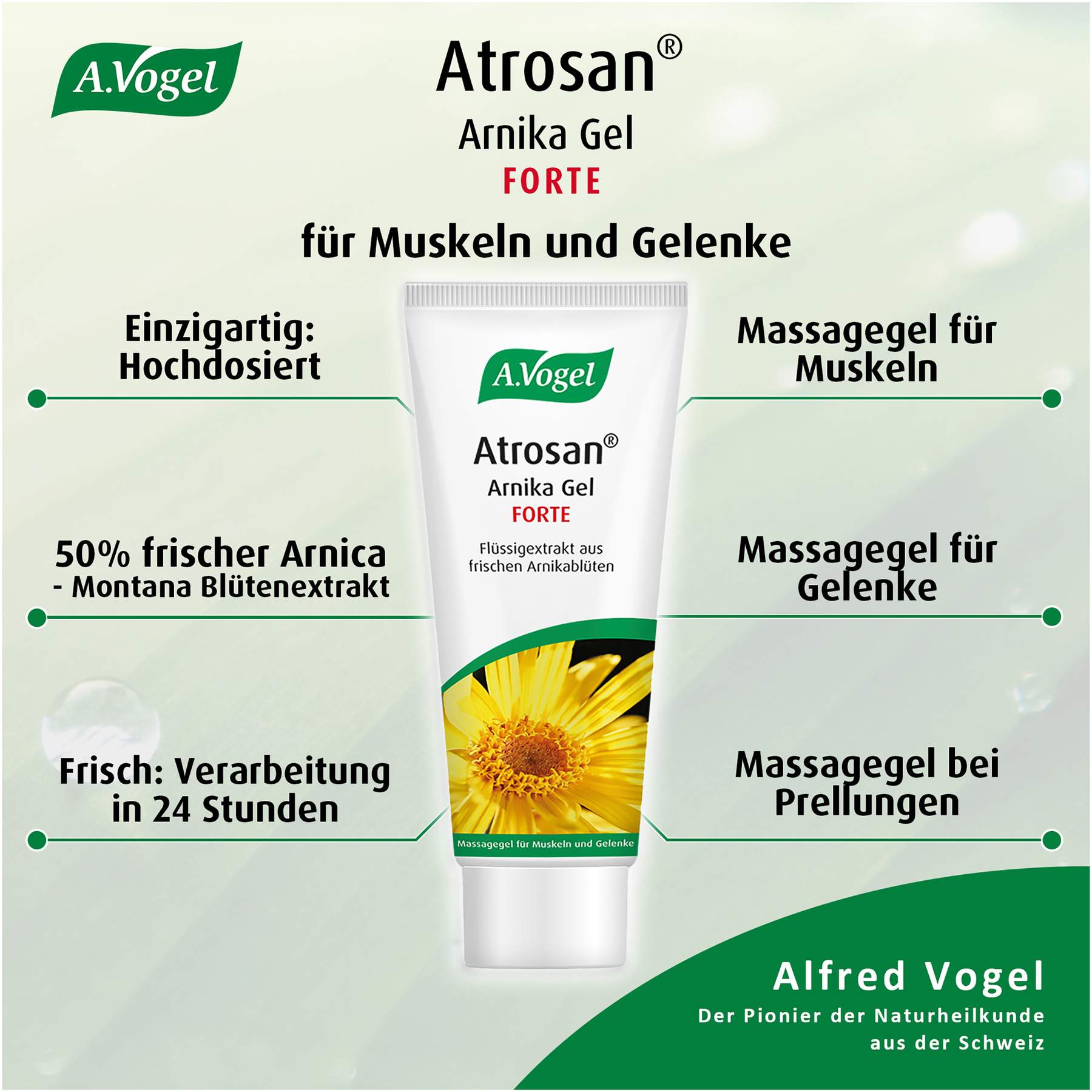 A.Vogel Atrosan Arnika Forte Gel 100 ml