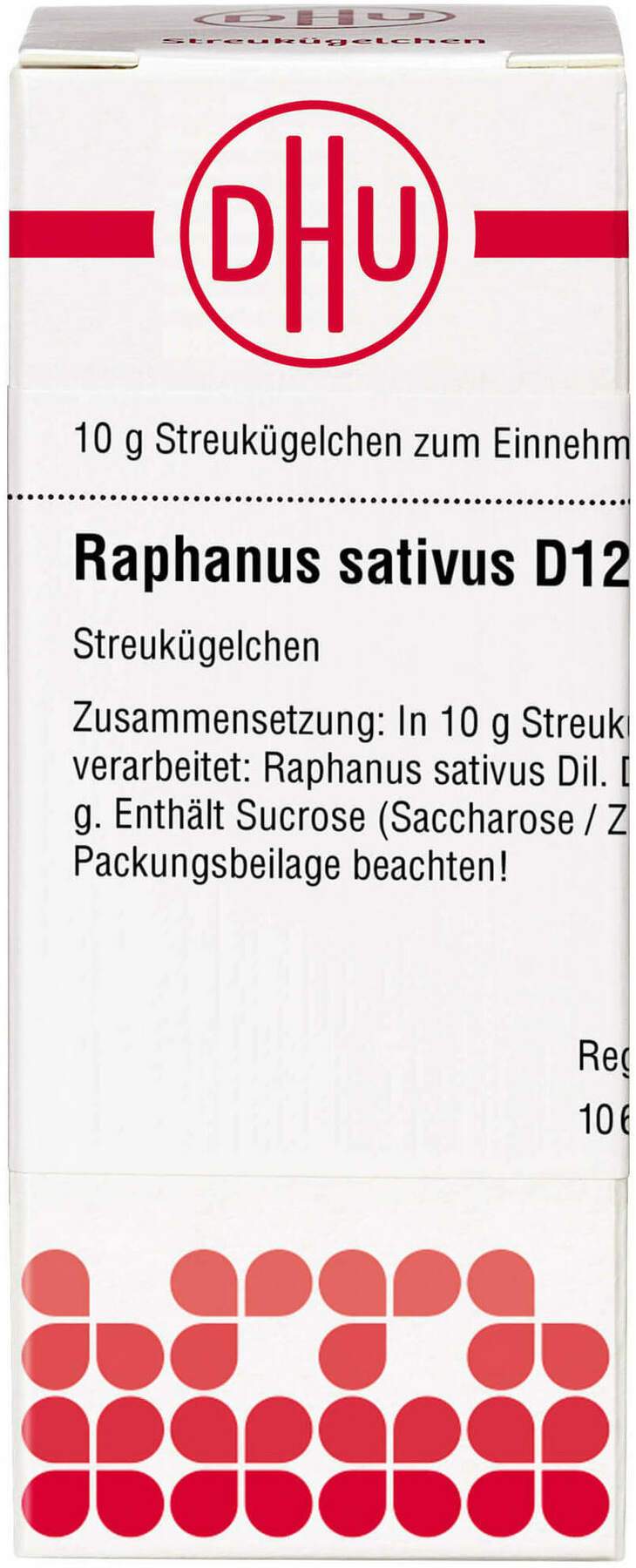 Dhu Raphanus Sativus D12 Globuli 10 G