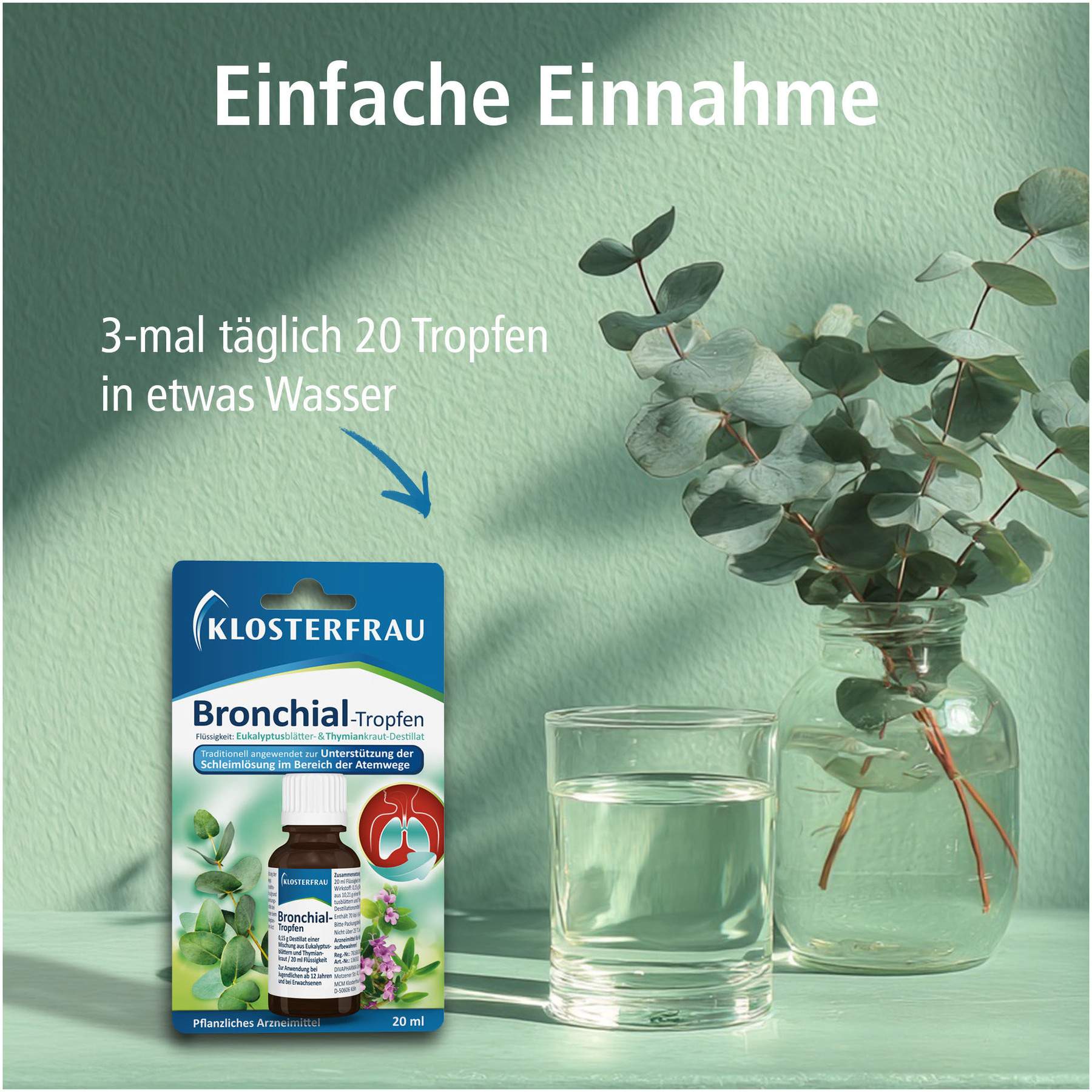 Klosterfrau Bronchialtropfen 20 ml