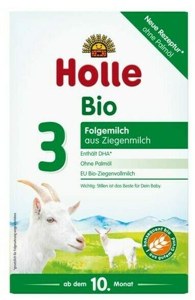 Holle Bio Folgemilch 3 auf Ziegenmilchbasis Pulver 400 G