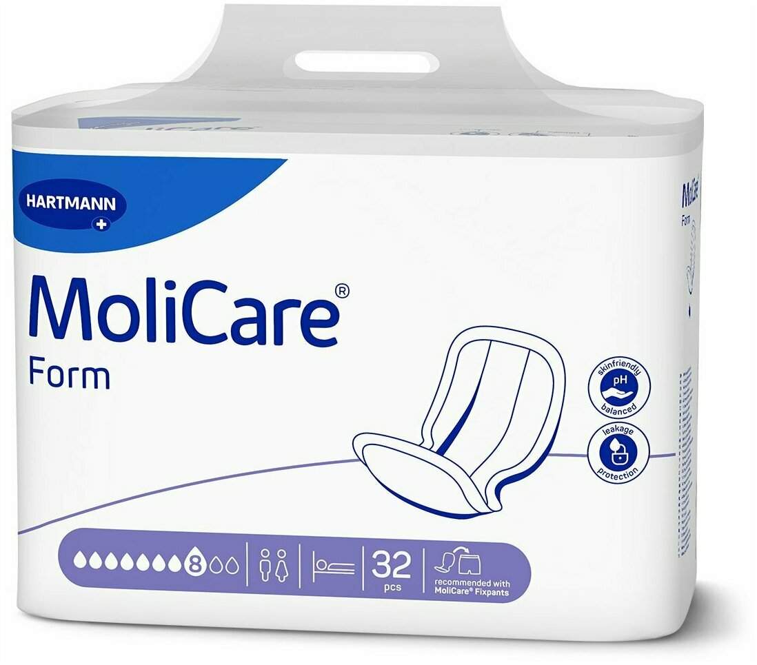 Molicare Form 8 Tropfen 32 Stück