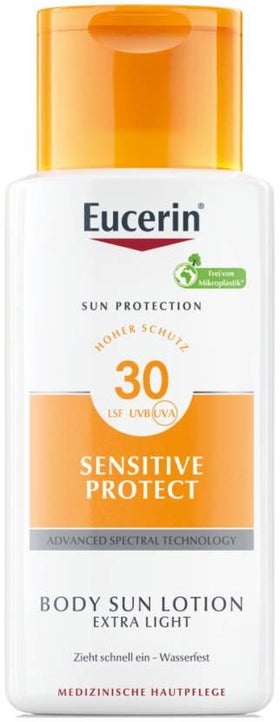 Eucerin Sensitive Protect Sun Extra Leicht LSF 30 150 ml Lotion