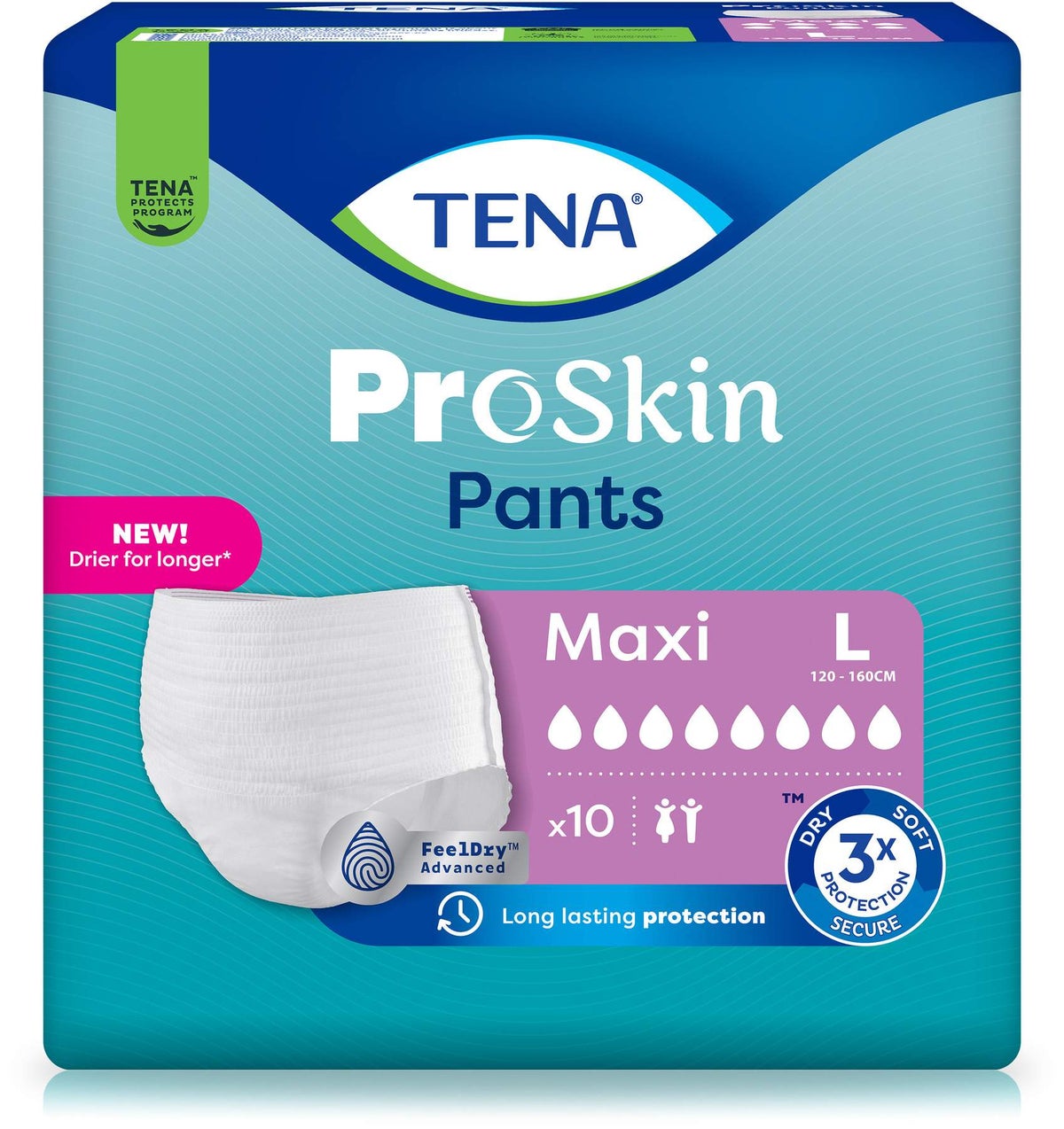 Tena Pants Maxi L Einweghose 10 Stück