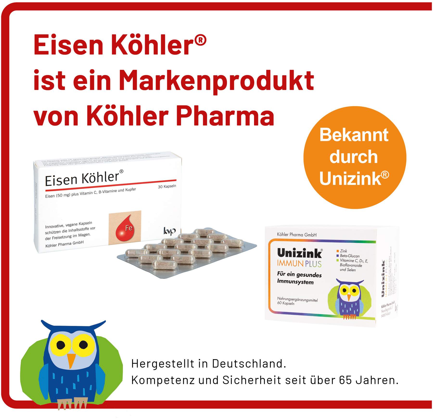 Eisen Köhler® Kapseln 30 Stück