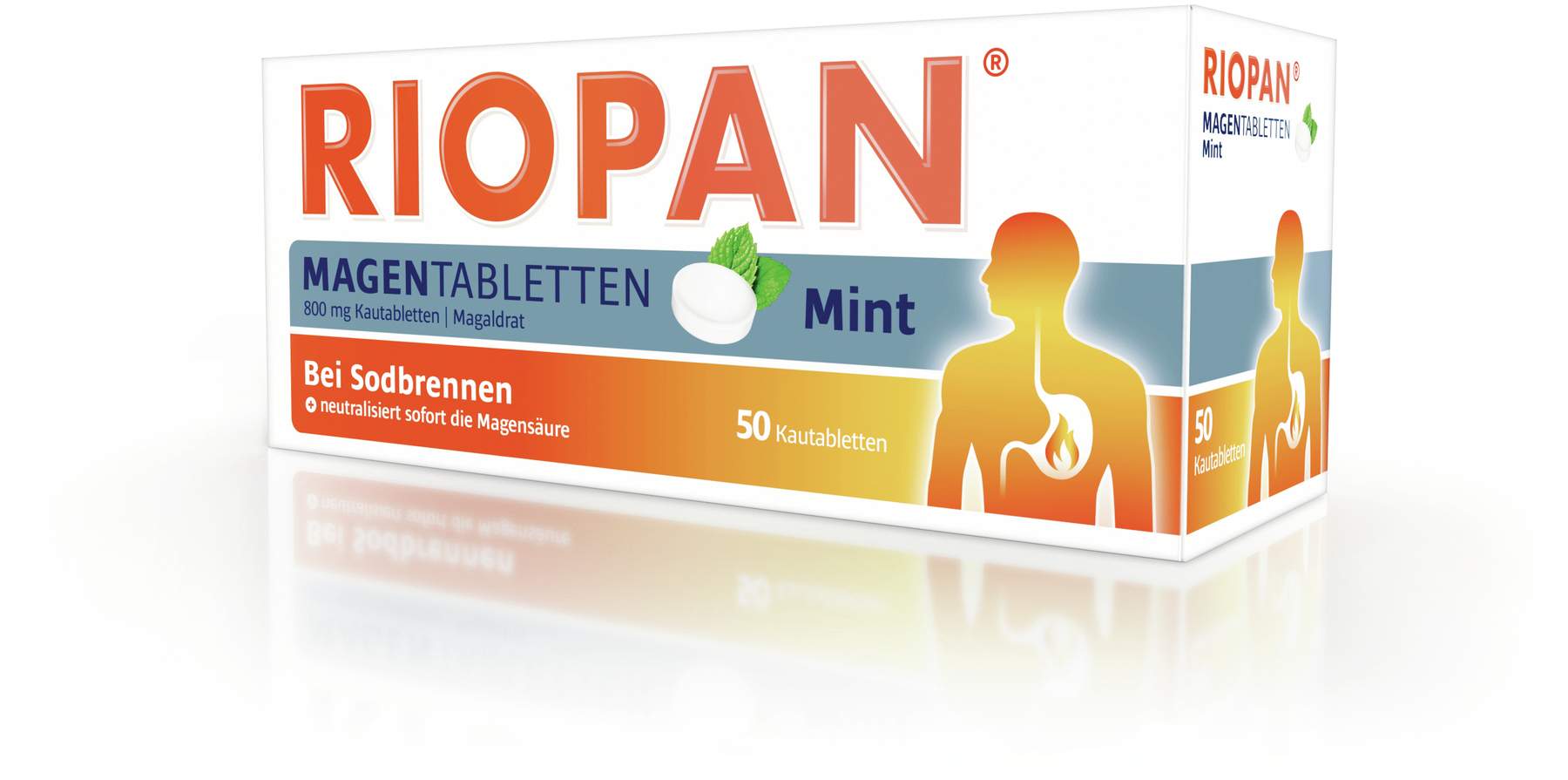 Riopan Magen 50 Kautabletten Mint 800 mg