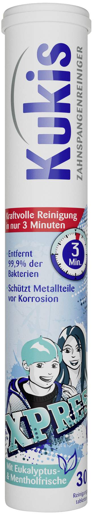 Kukis Zahnspangenreiniger 2 X 30 Stück