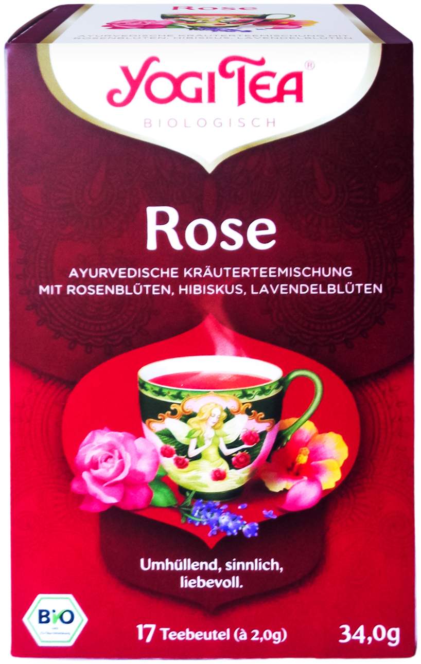 Yogi Tea Rose Bio Filterbeutel 17 Stk