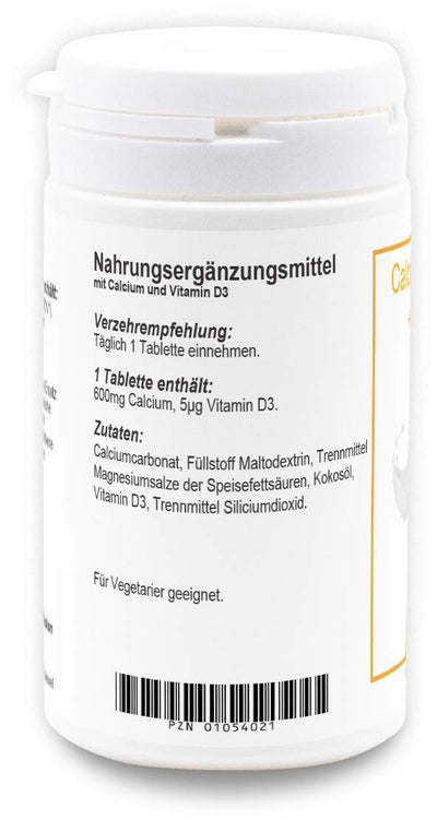 Calcium 600 mg + D3 60 Tabletten