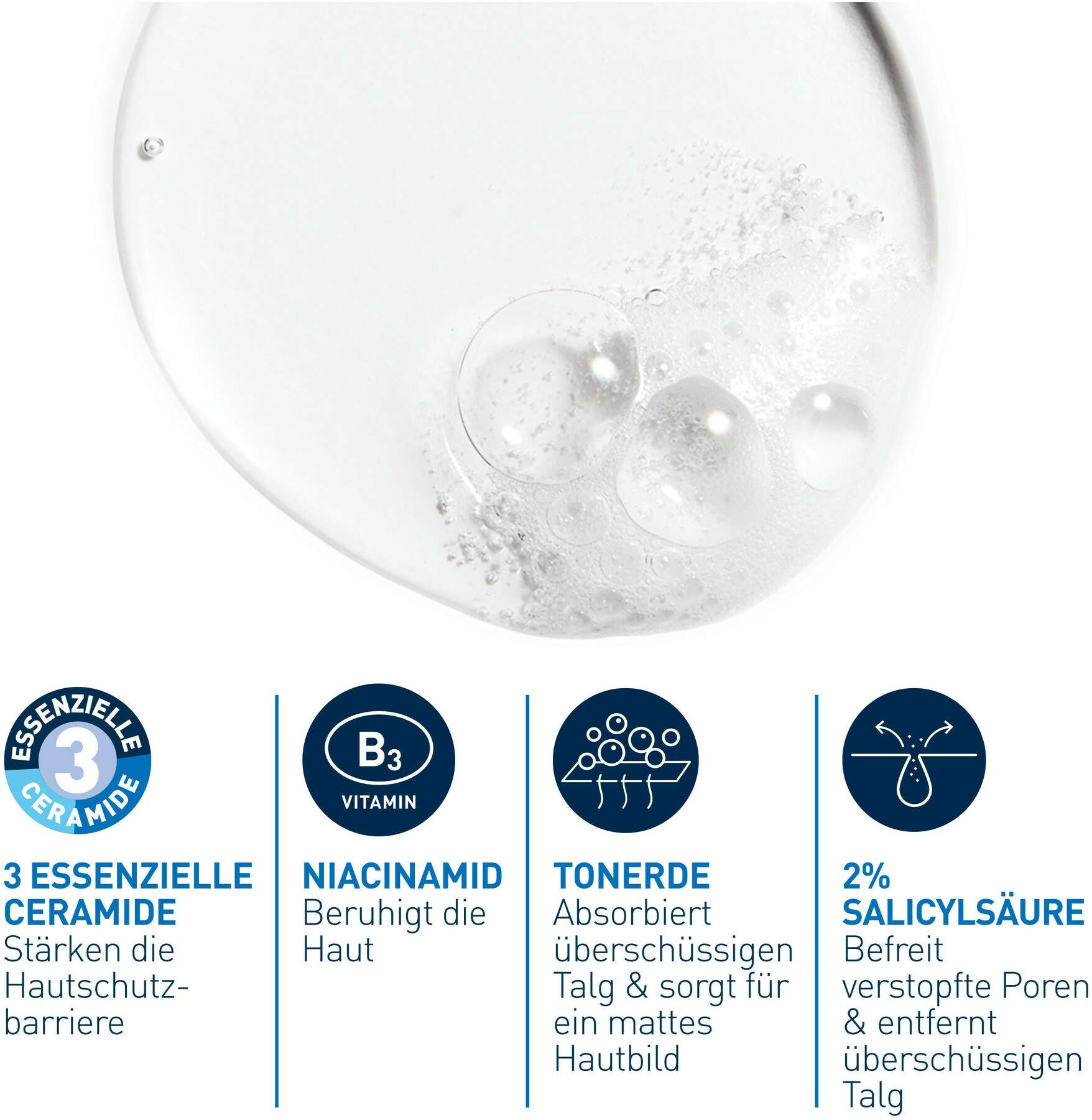 Cerave porentiefe Reinigung Gel 236 ml + gratis schäumendes Reinigungsgel 20 ml