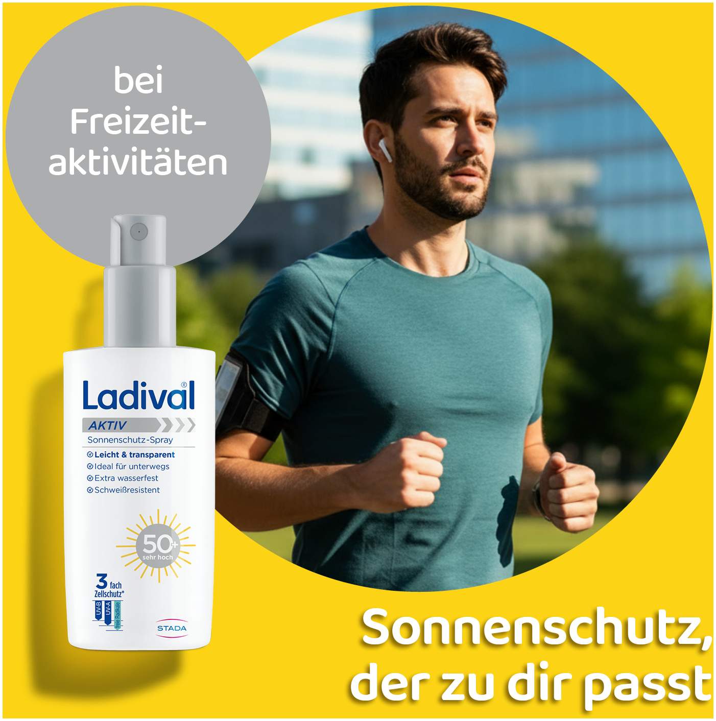Ladival Aktiv Sonnenschutz-Spray LSF 50+ 150 ml
