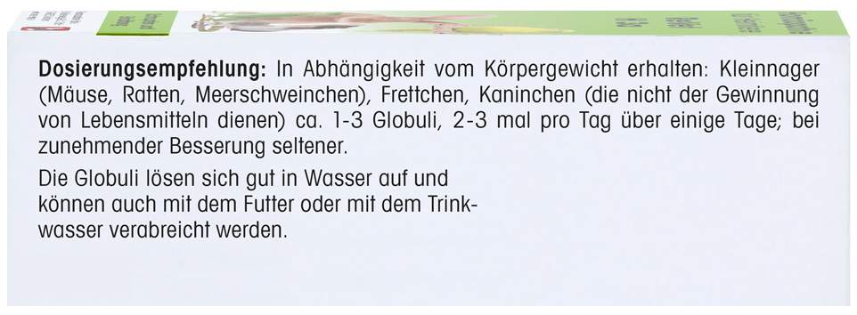 REVET H 15 Globuli f.Heimtiere 10 g