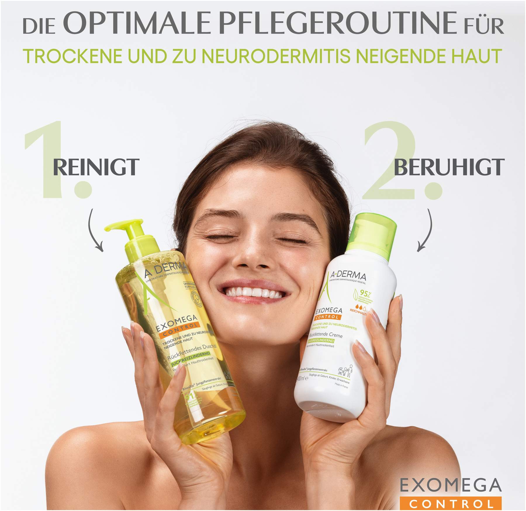 A-Derma Exomega Control Duschöl 200 ml