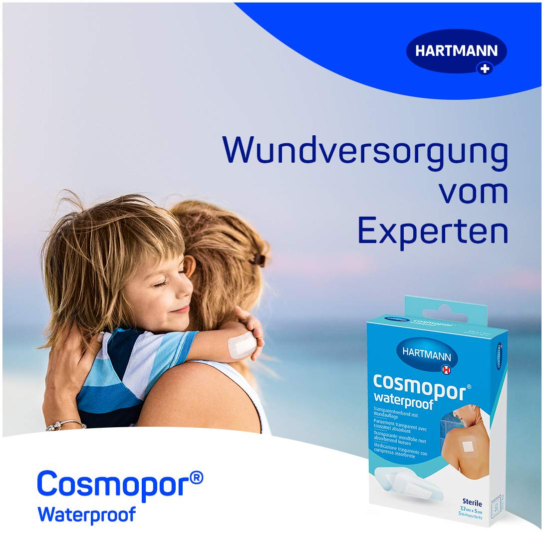 Cosmopor Waterproof 5 Pflaster 7,2 cm X 5 cm