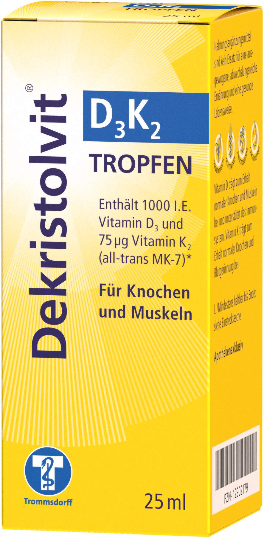 Dekristolvit D3 K2 25 ml Tropfen
