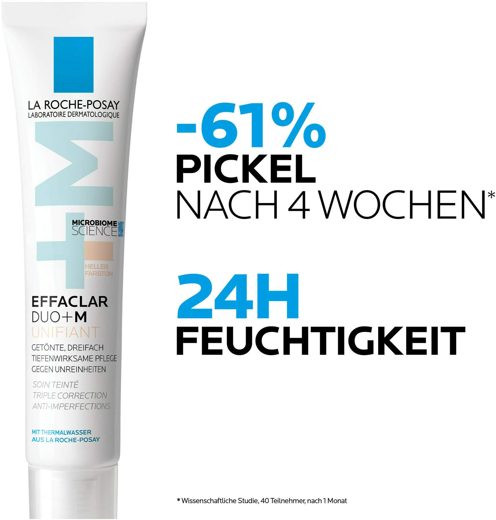 La Roche Posay Effaclar Duo+M Unifiant hell 40 ml
