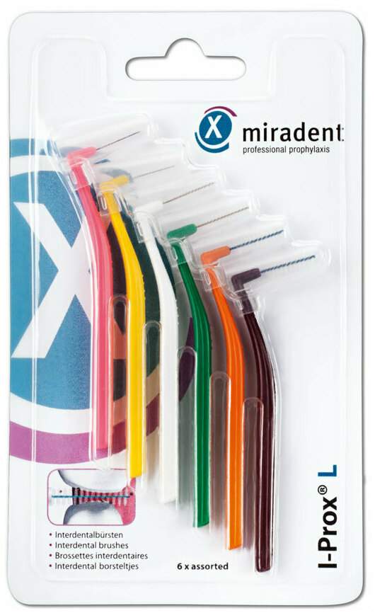 Miradent Interdentalbürste I-Prox L Sortiert