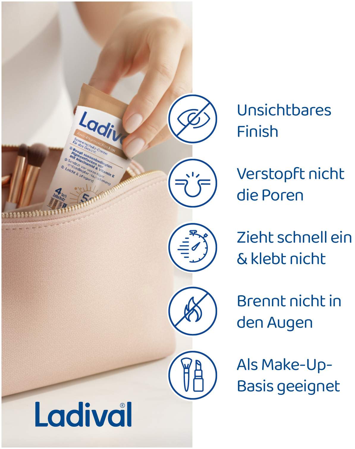 Ladival Anti-Pigmentflecken Sonnenschutz-Creme Gesicht LSF 50+ 50 ml