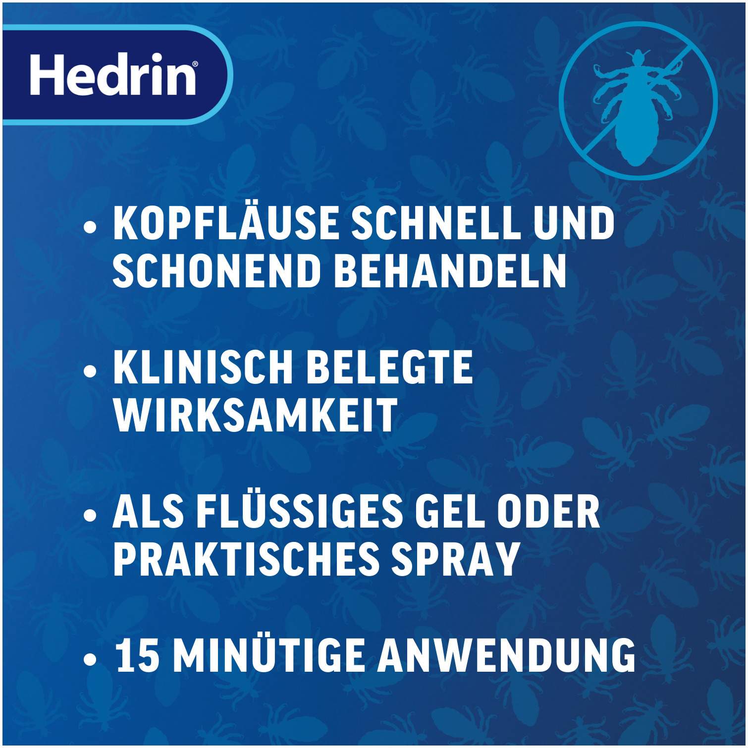 Hedrin Once Liquid 100 ml Gel