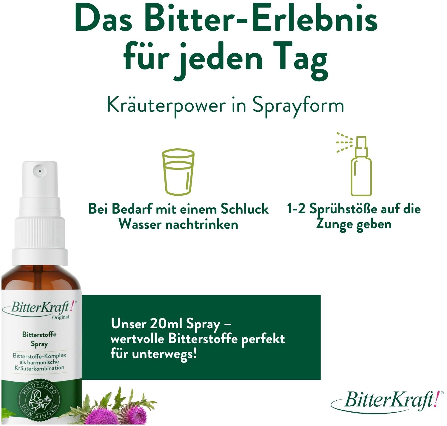 Bitterkraft Original Spray 20 ml