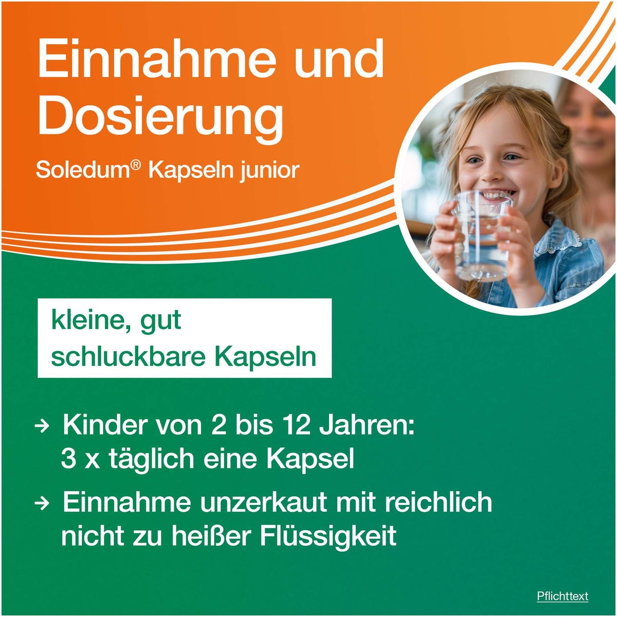 Soledum Kapseln Junior 100 mg 20 magensaftresistente Kapseln