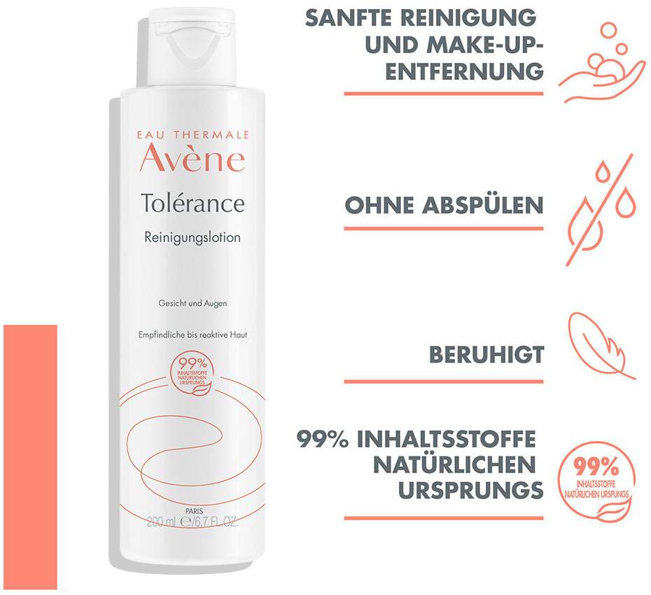 Avene Tolerance Reinigungslotion 200 ml
