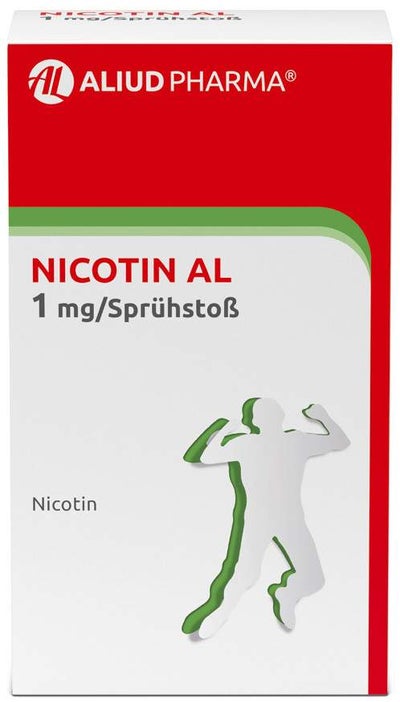 Nicotin AL 1 mg pro Sprühstoß Spray 2 Stück