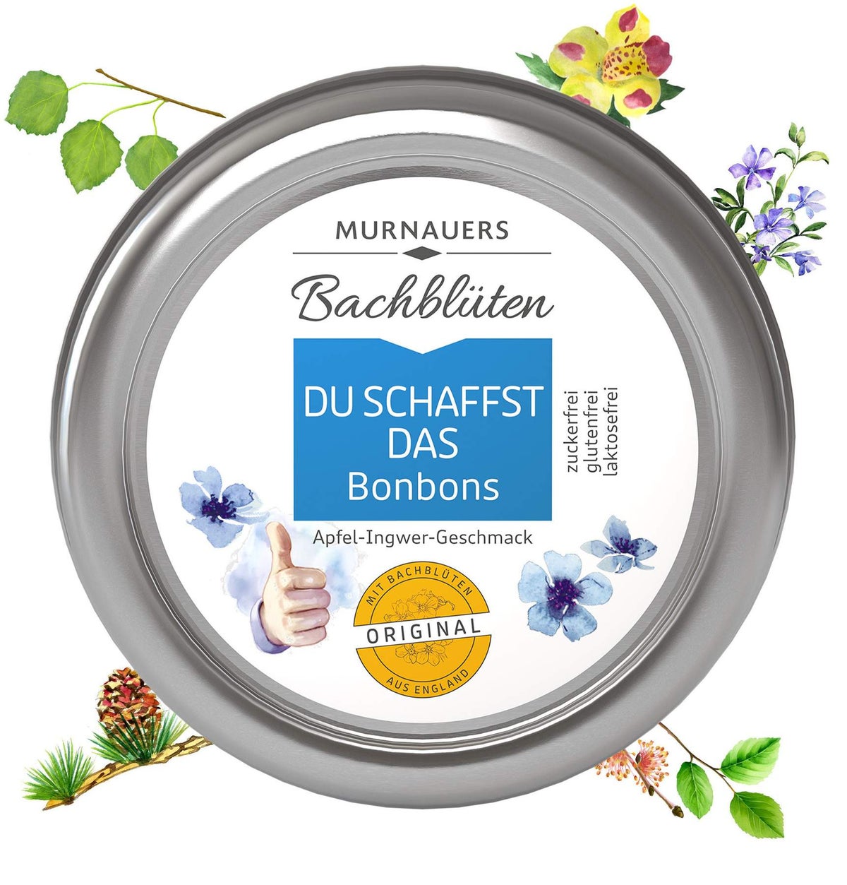 Bachblüten Murnauer -  Du Schaffst das -  50 G Bonbons