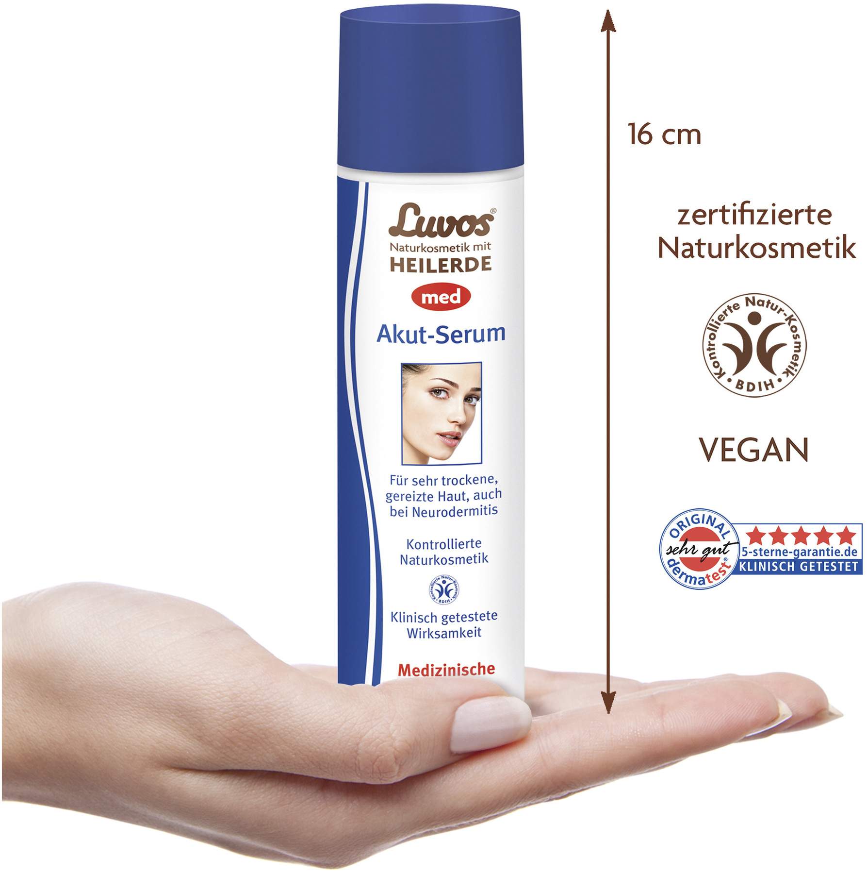 Luvos Naturkosmetik Med Akutserum 50 ml