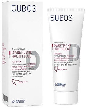 Eubos Diabetische Hautpflege Fuß und Bein 100 ml Creme