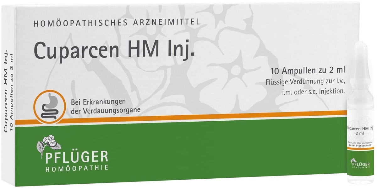 Cuparcen Hm 10 X 2 ml Ampullen