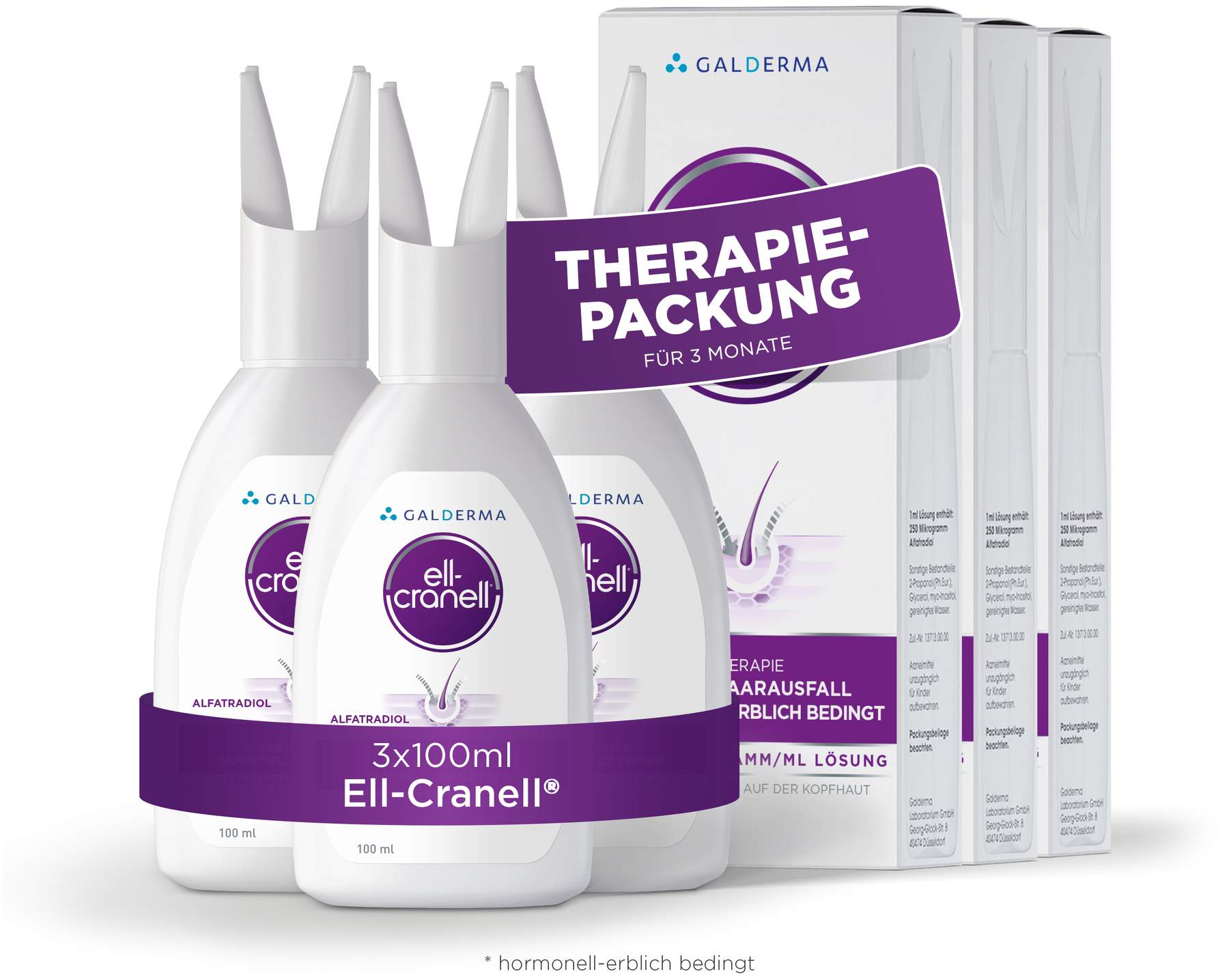 Ell - Cranell Lösung 3 x 100 ml