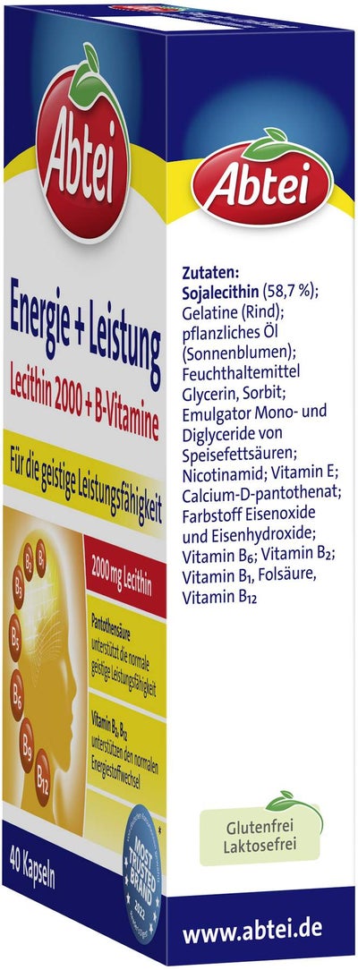 Abtei Energie+leistung 40 Kapseln