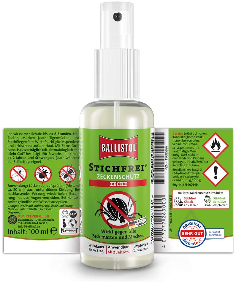 Stichfrei Zeckenschutz Pumpspray 100 ml